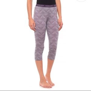Icebreaker Merino Wool Base Layer 3/4 Leggings